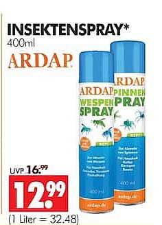 INSEKTENSPRAY* 400ml ARDAP