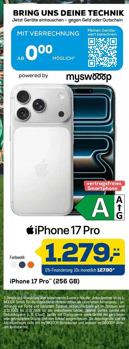 iPhone 17 Pro® (256 GB)