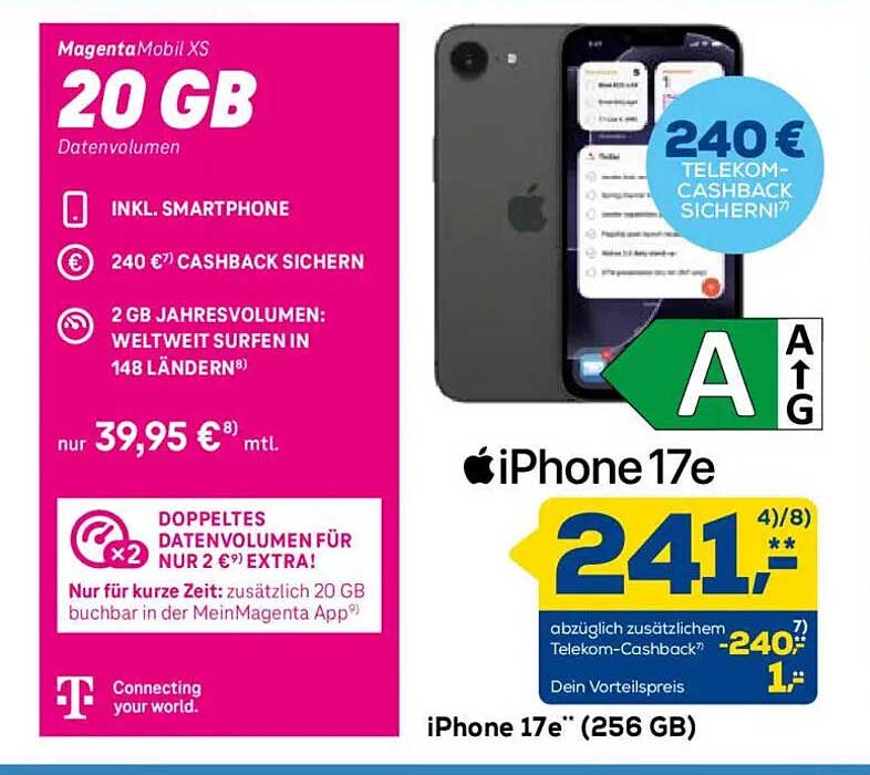 iPhone 17e (256 GB)