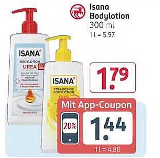 Isana Bodylotion 300 ml