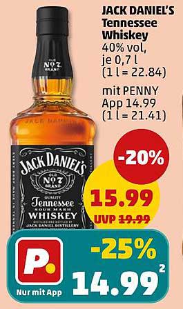JACK DANIEL’S Tennessee Whiskey