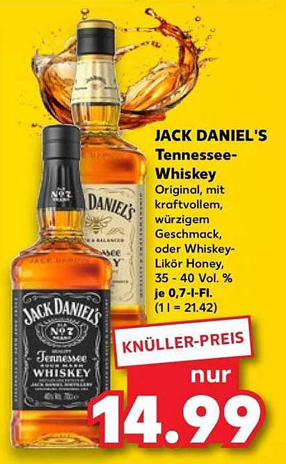 JACK DANIEL’S Tennessee-Whiskey