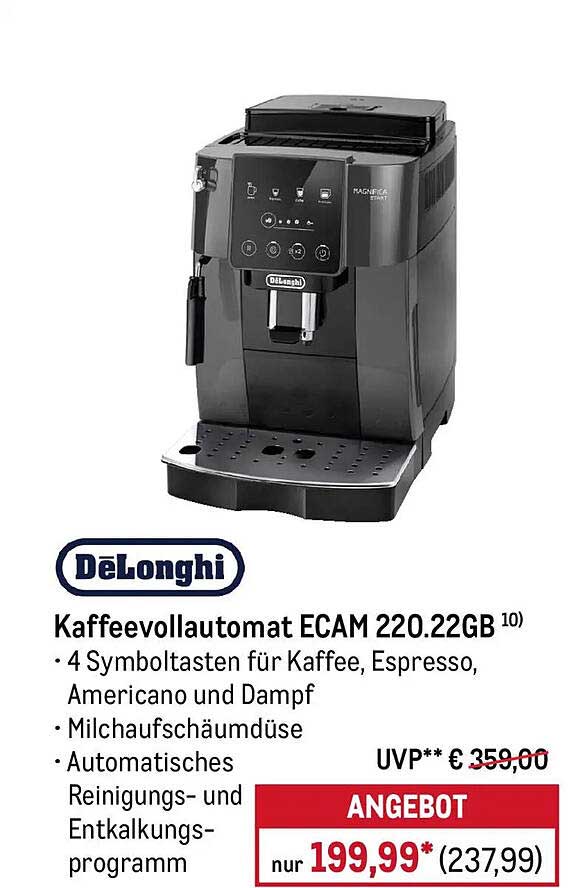 Kaffeevollautomat ECAM 220.22GB