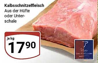 Kalbsschnitzelfleisch