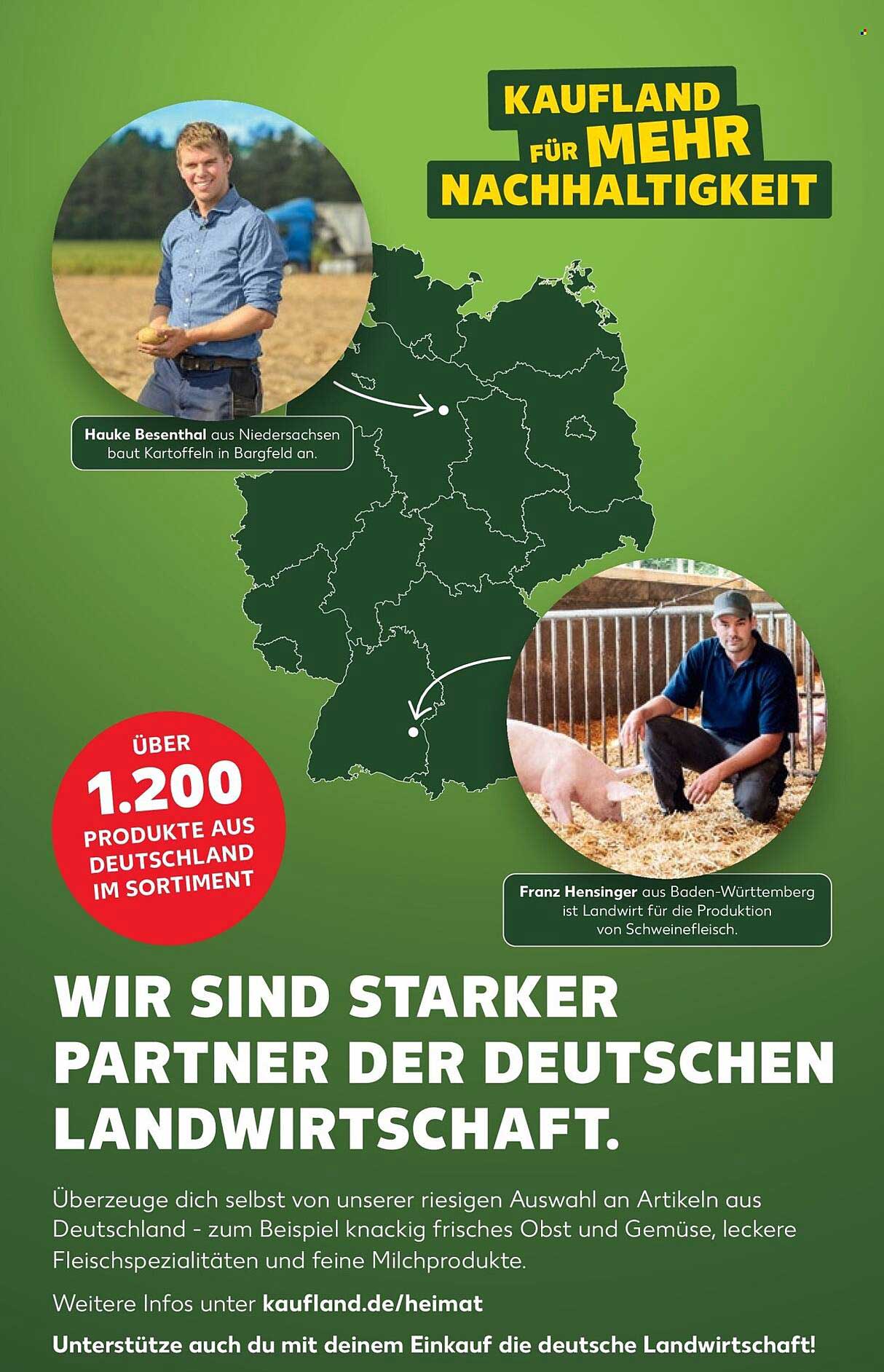 KAUFLAND FÜR MEHR NACHHALTIGKEIT