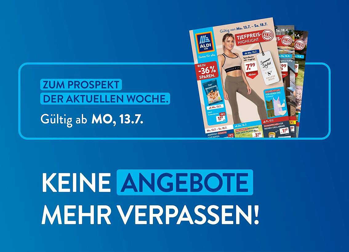 KEINE ANGEBOTE MEHR VERPASSEN!