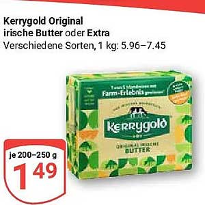 Kerrygold Original irische Butter oder Extra