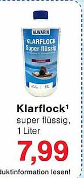 Klarflock¹ super flüssig, 1 Liter