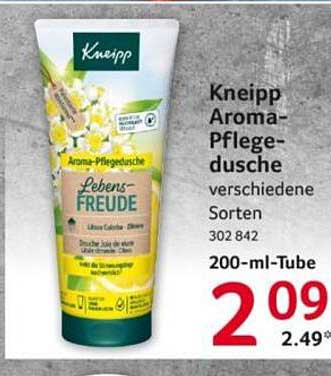Kneipp Aroma-Pflegedusche verschiedene Sorten 302 842 200-ml-Tube