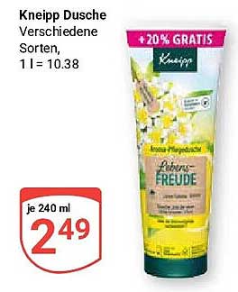 Kneipp Dusche Verschiedene Sorten, 1 l = 10.38
