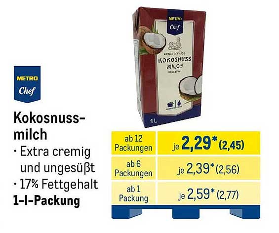 Kokosnuss-milch