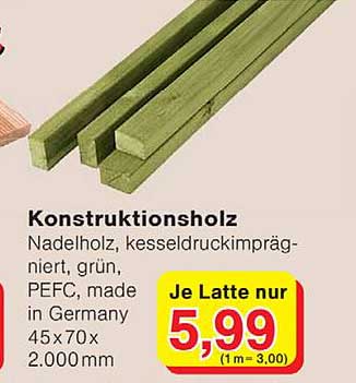 Konstruktionsholz