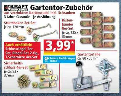KRAFT Gartentor-Zubehör