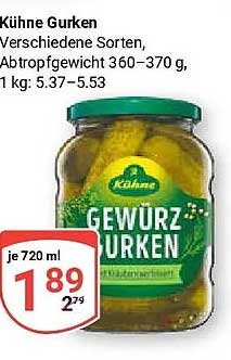 Kühne Gurken