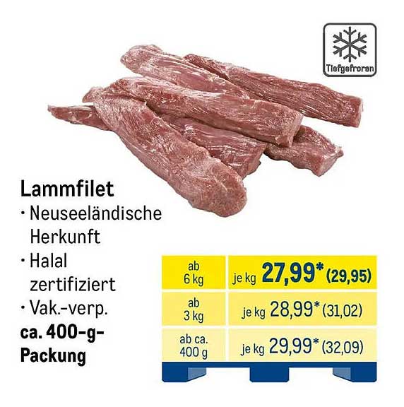 Lammfilet