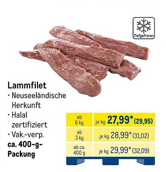 Lammfilet