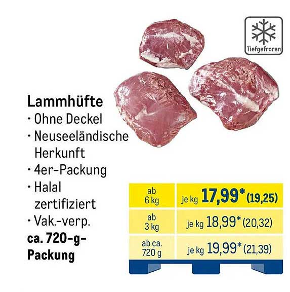 Lammhüfte
