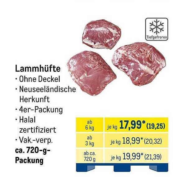 Lammhüfte