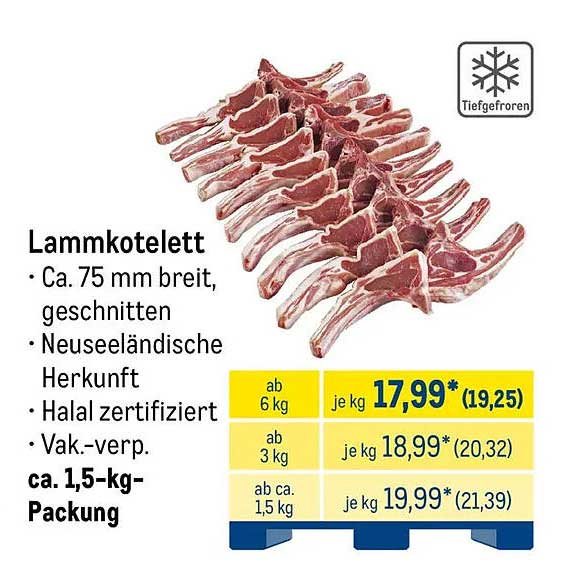 Lammkotelett