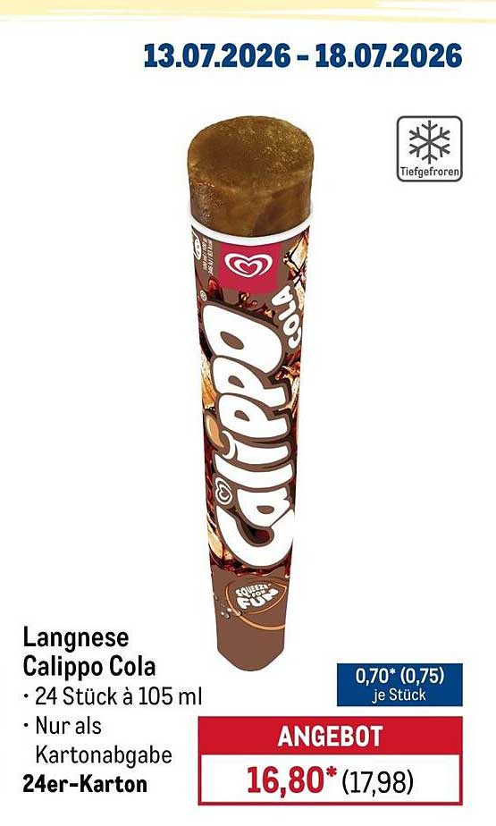 Langnese Calippo Cola