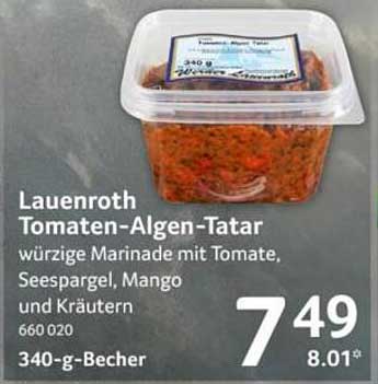Lauenroth Tomaten-Algen-Tatar