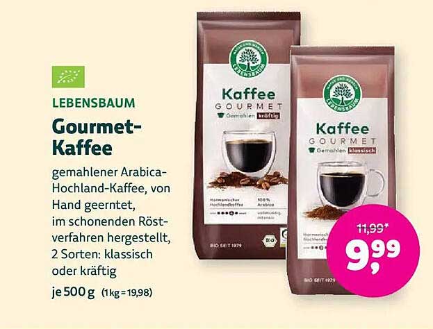 LEBENSBAUM Gourmet-Kaffee