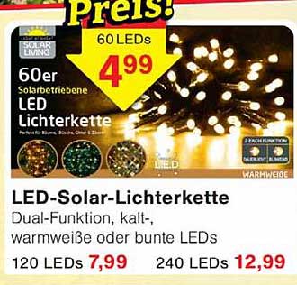 LED-Solar-Lichterkette