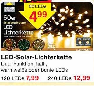 LED-Solar-Lichterkette