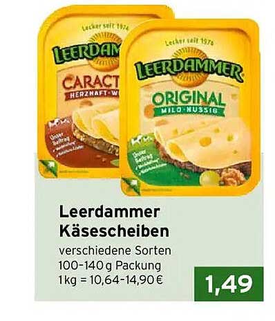 Leerdammer Käsescheiben