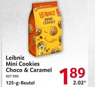 Leibniz Mini Cookies Choco & Caramel