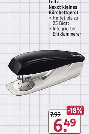 Leitz Nexxt kleines Büroheftgerät