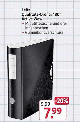Leitz Qualitäts-Ordner 180° Active Wow