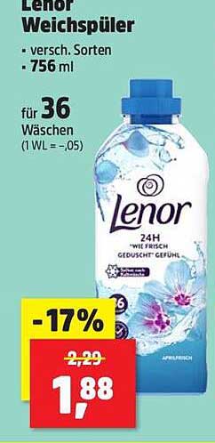 Lenor Weichspüler