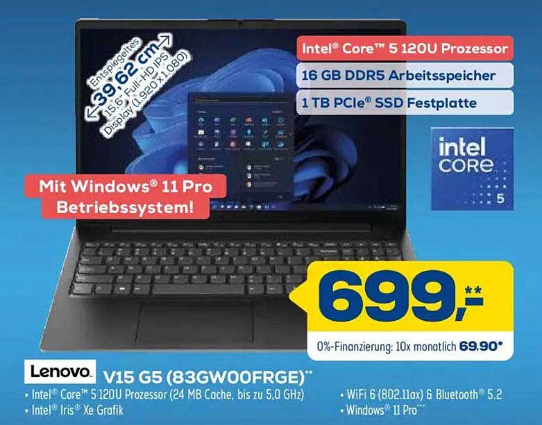 Lenovo V15 G5 (83GW00FRGE)