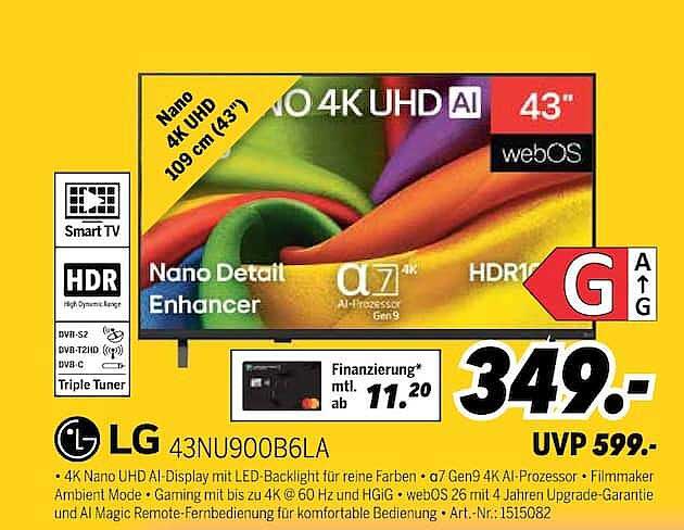 LG 43NJU900B6LA