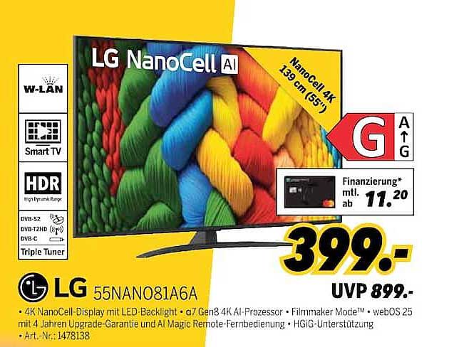 LG 55NANO81A6A