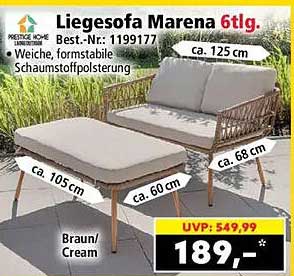 Liegemsofa Marena 6tlg.