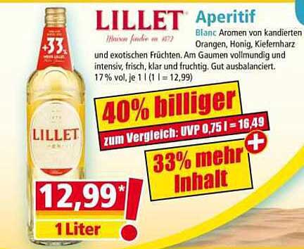 LILLET Aperitif