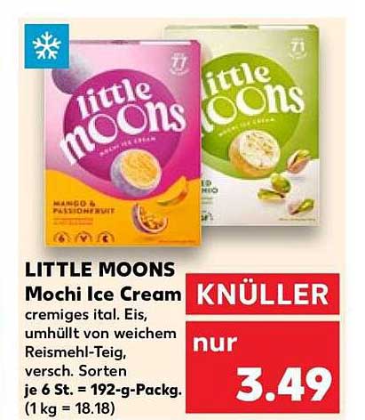 LITTLE MOONS Mochi Ice Cream