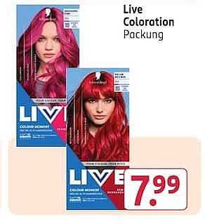 Live Coloration Packung