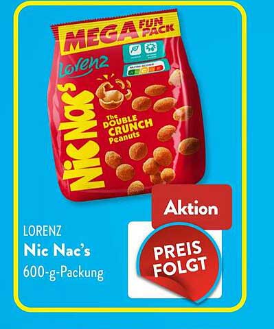 LORENZ Nic Nac’s 600-g-Packung