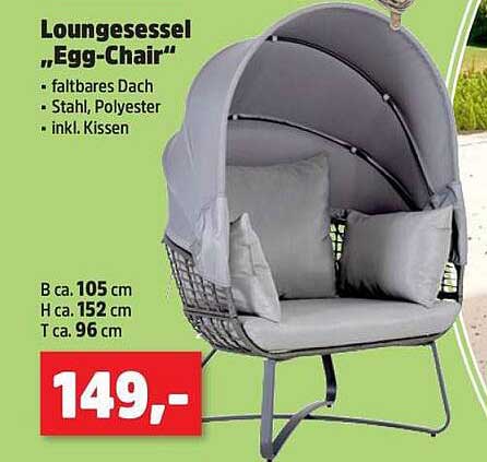 Loungesessel „Egg-Chair“