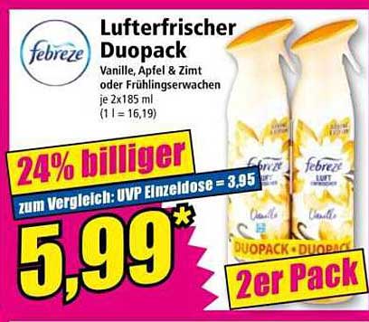 Lufterfrischer Duopack