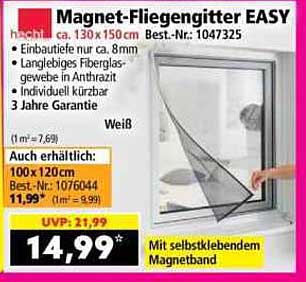 Magnet-Fliegengitter EASY