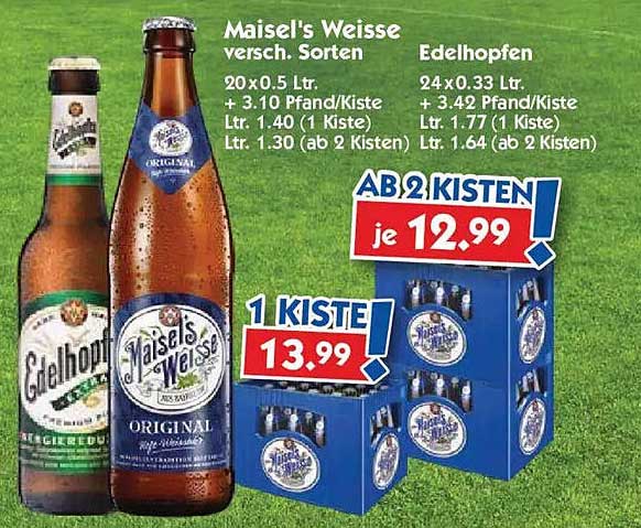 Maisel's Weisse versch. Sorten
