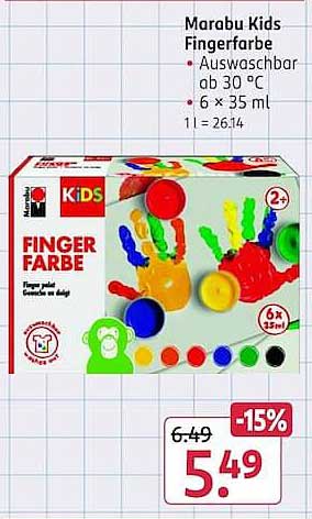 Marabu Kids Fingerfarbe