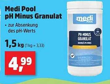 Medi Pool pH Minus Granulat