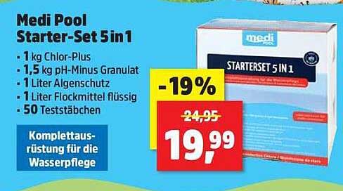 Medi Pool Starter-Set 5 in1