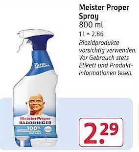 Meister Proper Spray 800 ml