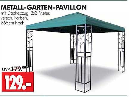 METALL-GARTEN-PAVILLON